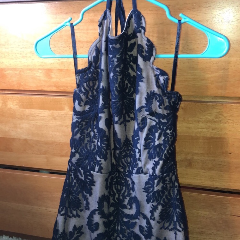 Inka Navy Blue Dress